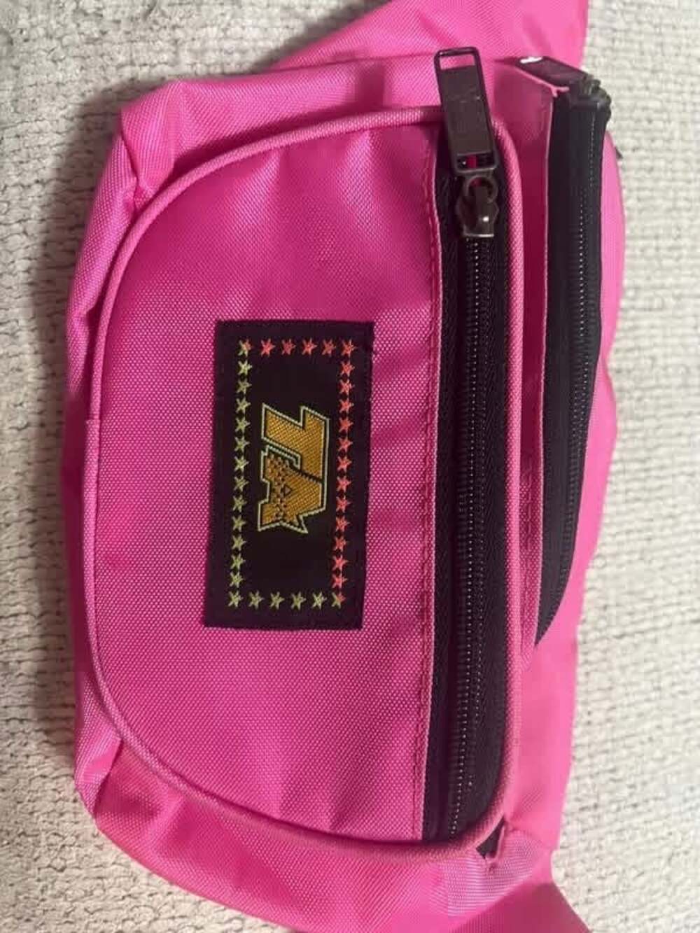 The OG Vintage 80s 90s TA Fanny Pack in Hot Pink Gen X official